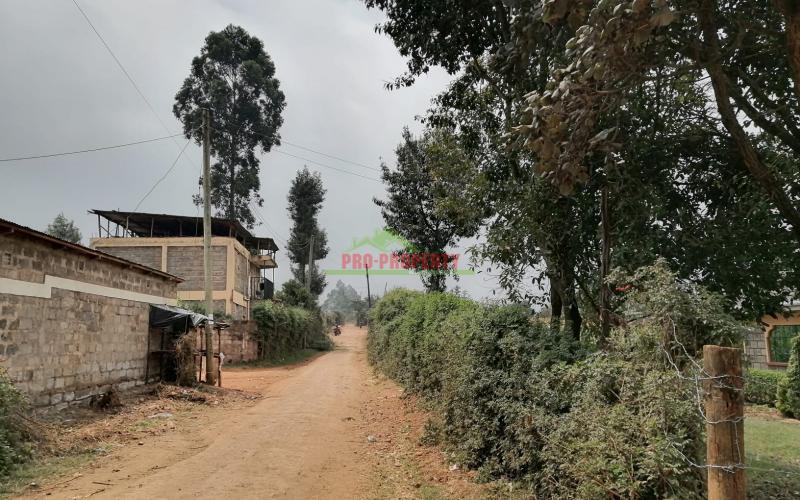 Residential/commercial Land For Sale In Kikuyu, Gikambura.