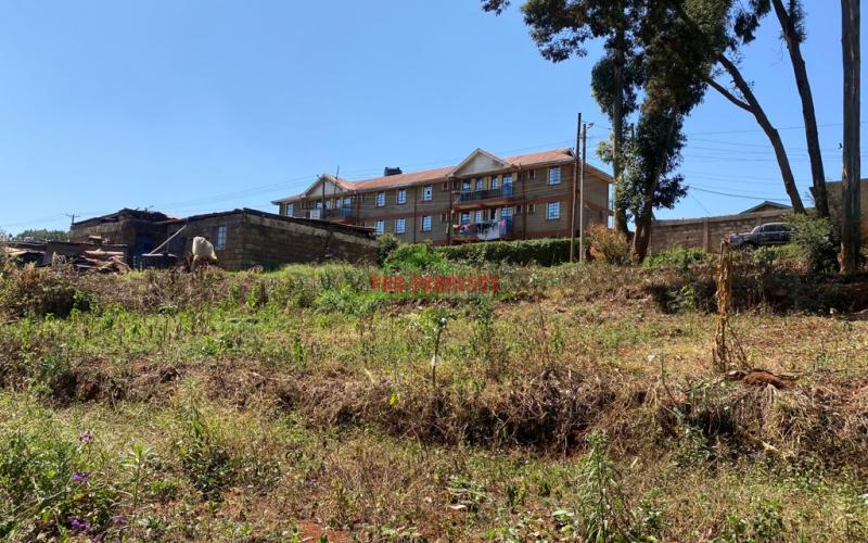 Prime Commercial Corner Plot For Sale In Gitaru Along Waiyaki Way.