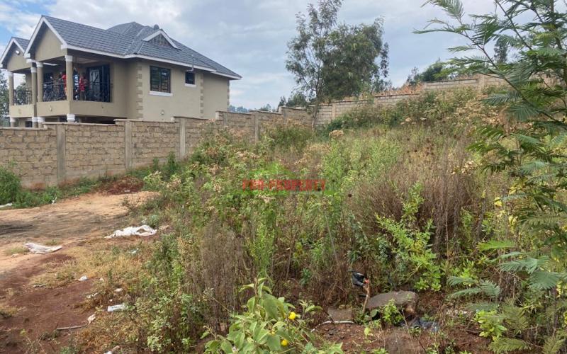 Residential Plots For Sale In Kikuyu, Controlled Gated Estate.