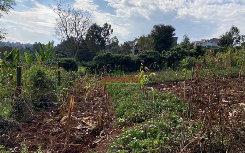 Residential Plot For Sale In Kinoo Muthiga.