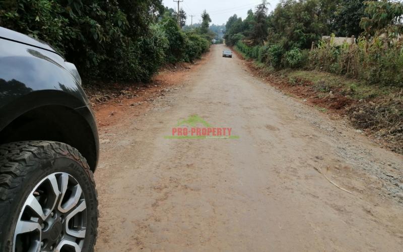 0.1 ha land for sale in Kikuyu, Kamangu.