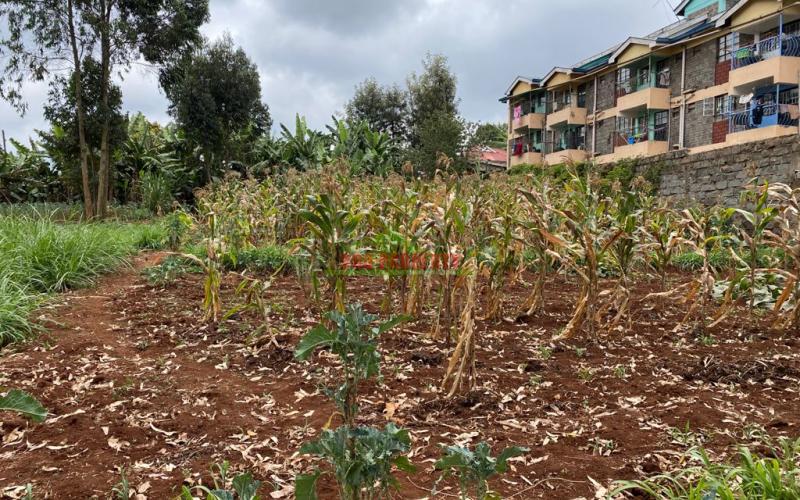 Prime Commercial Plot For Sale In Kikuyu, Thogoto.