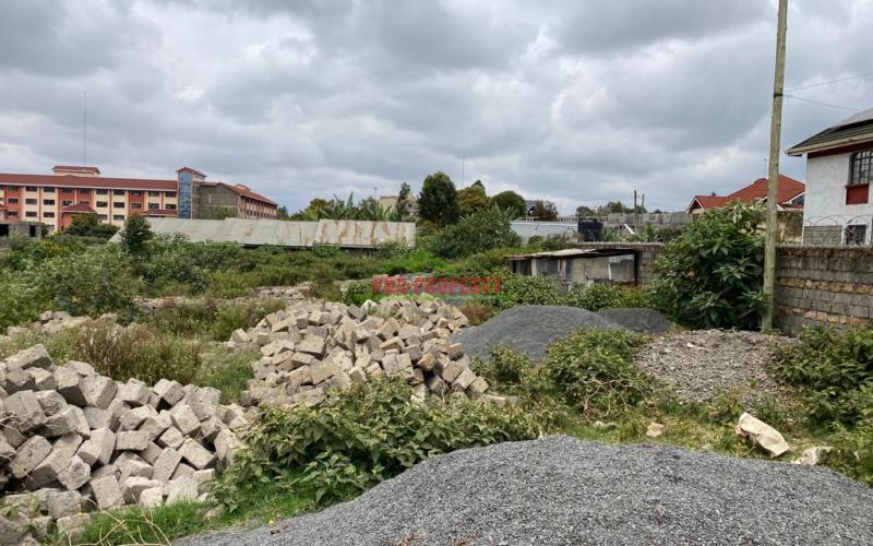 Prime Commercial Plot For Sale In Kikuyu, Thogoto.
