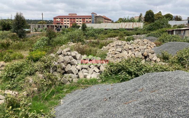 Prime Commercial Plot For Sale In Kikuyu, Thogoto.