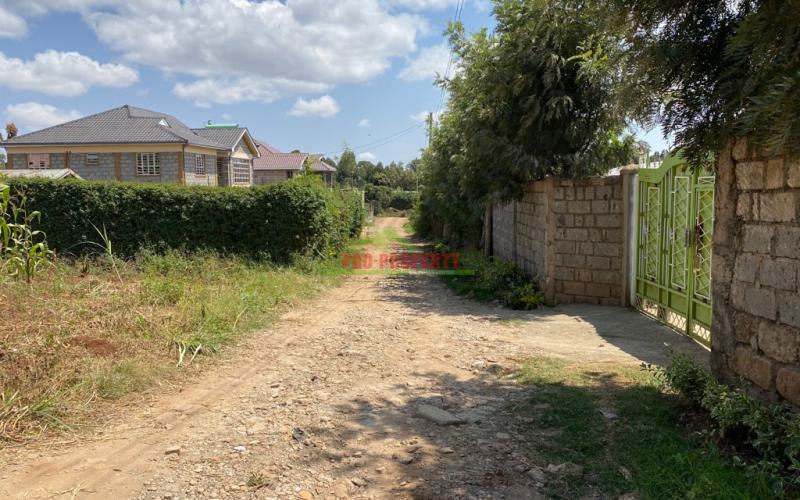 Prime Residential Plot For Sale in Kikuyu, Lusigetti.