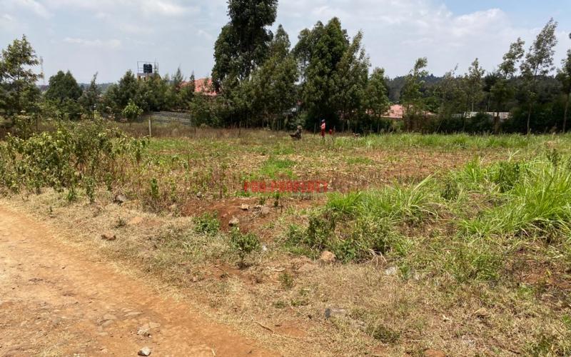 Land For Sale Touching Tarmac In Kikuyu, Kamangu.