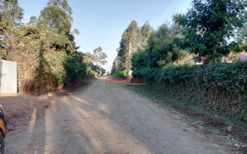 Prime 0.05 Ha Plot For Sale In Kikuyu, Gikambura.