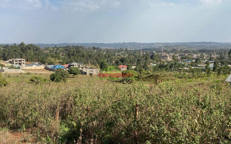 Prime Residential Plot For Sale In Kikuyu, Kamangu.
