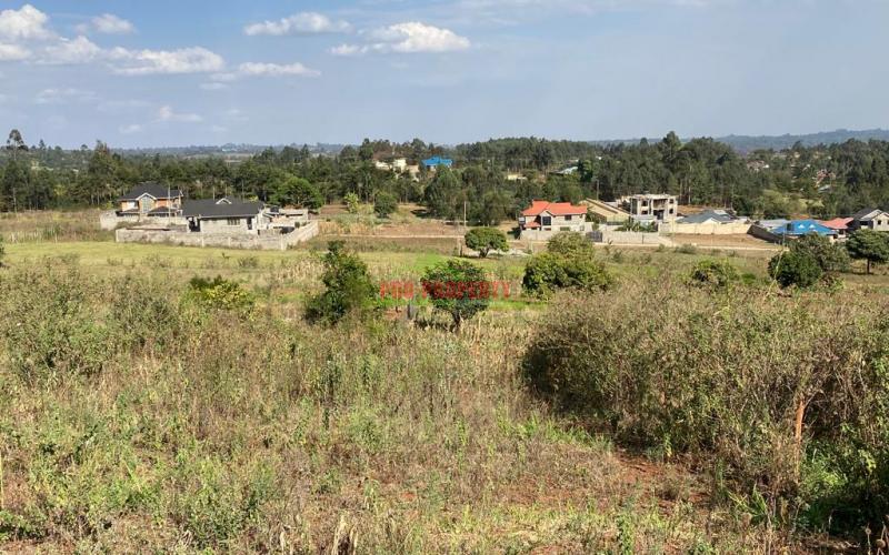 Prime Residential Plot For Sale In Kikuyu, Kamangu.
