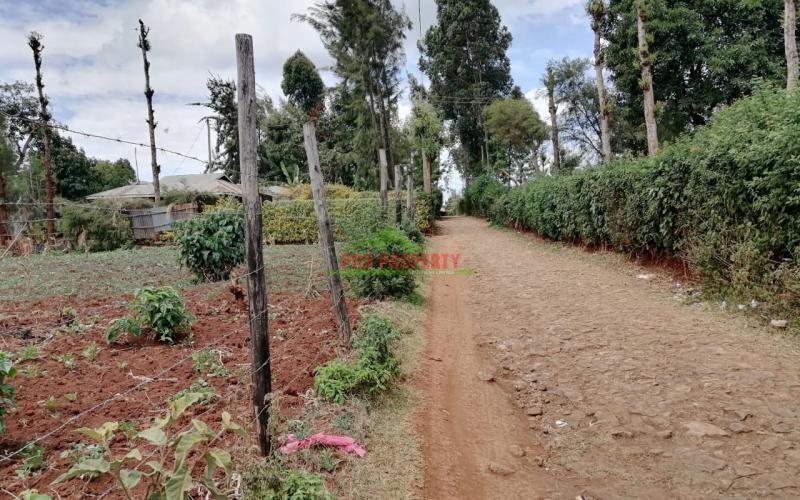 Prime Plot For Sale In Kikuyu, Gikambura.