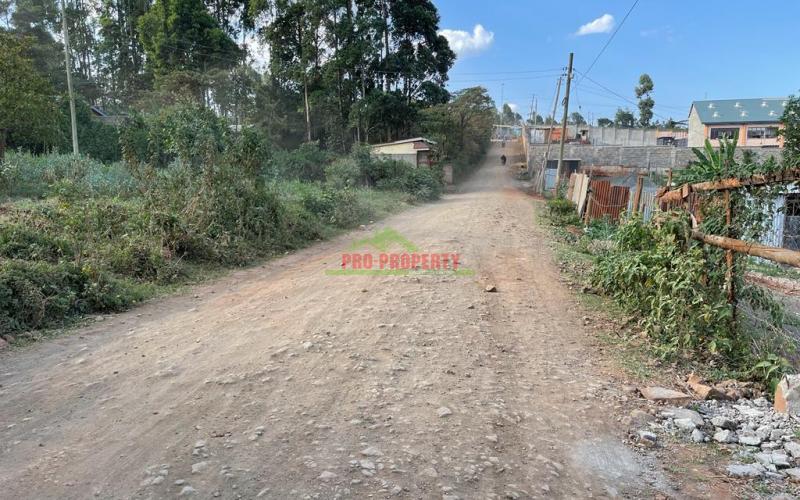 Prime Plot For Sale In Kikuyu, Gikambura.