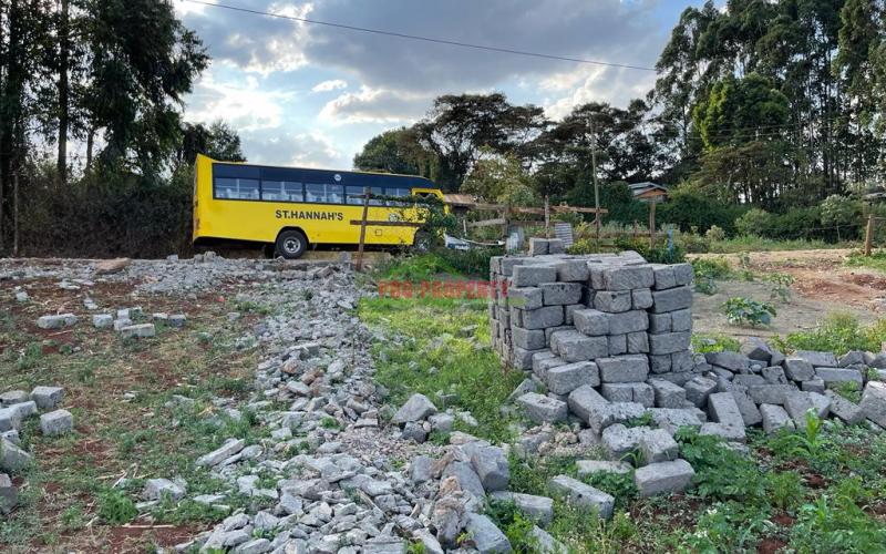 Prime Plot For Sale In Kikuyu, Gikambura.