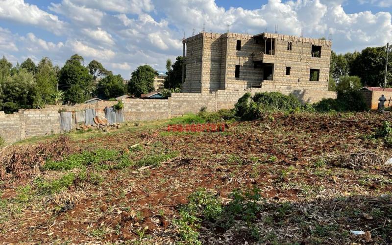 Commercial Plot For Sale In Kinoo Along Waiyaki Way.