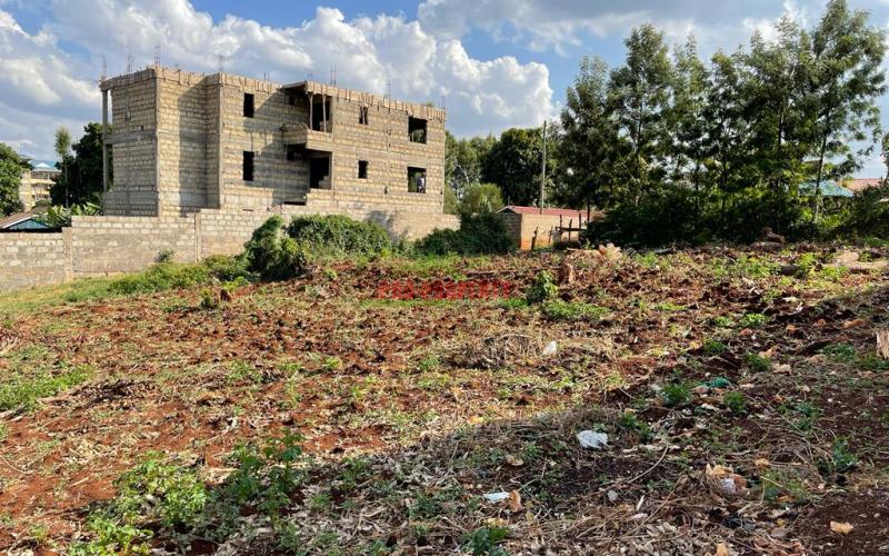 Commercial Plot For Sale In Kinoo Along Waiyaki Way.