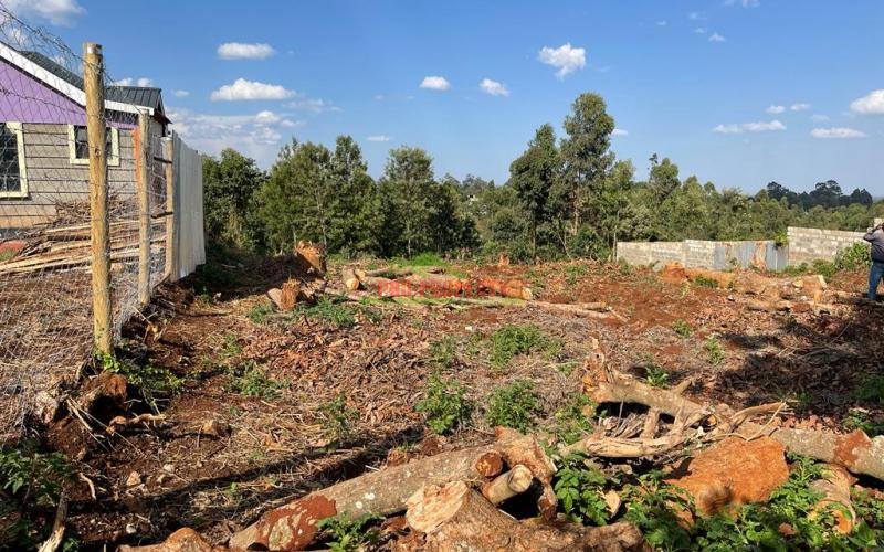 Commercial Plot For Sale In Kinoo Along Waiyaki Way.