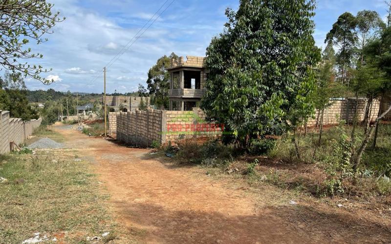 Residential Serviced Plot For Sale In A Controlled Gated Estate In Kikuyu, Lusigetti.