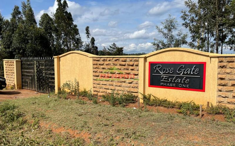 Residential Serviced Plot For Sale In A Controlled Gated Estate In Kikuyu, Lusigetti.