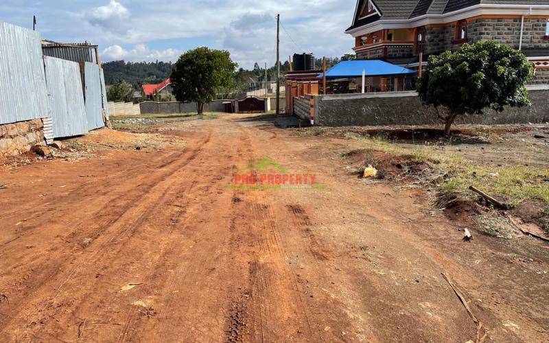 Residential Serviced Plots For Sale In A Controlled Gated Estate In Kikuyu, Lusigetti.