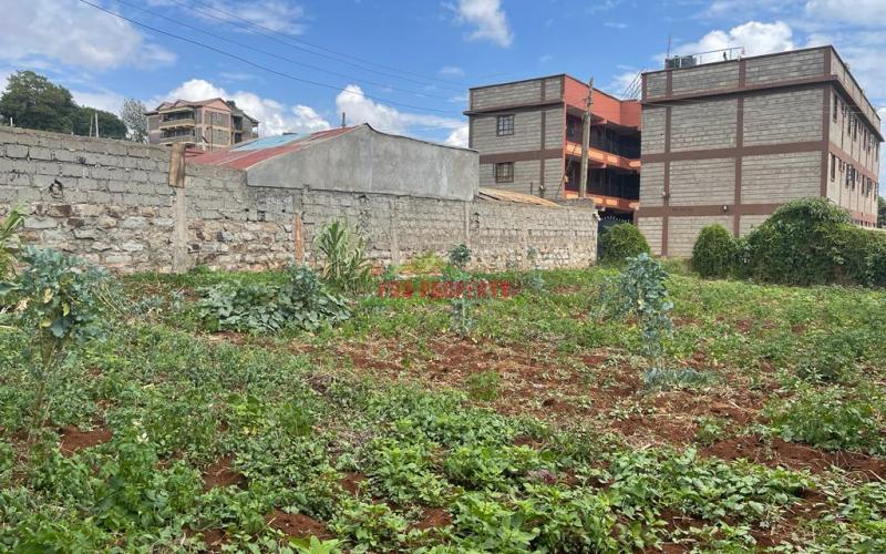 Prime Commercial Plot For Sale in Kikuyu, Thogoto.