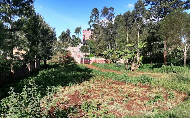 Prime Commercial Plot For Sale In Kikuyu, Muthiga.