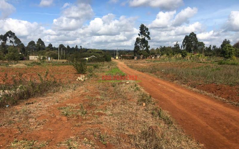 Prime Plot For Sale In Lusigetti Kikuyu.