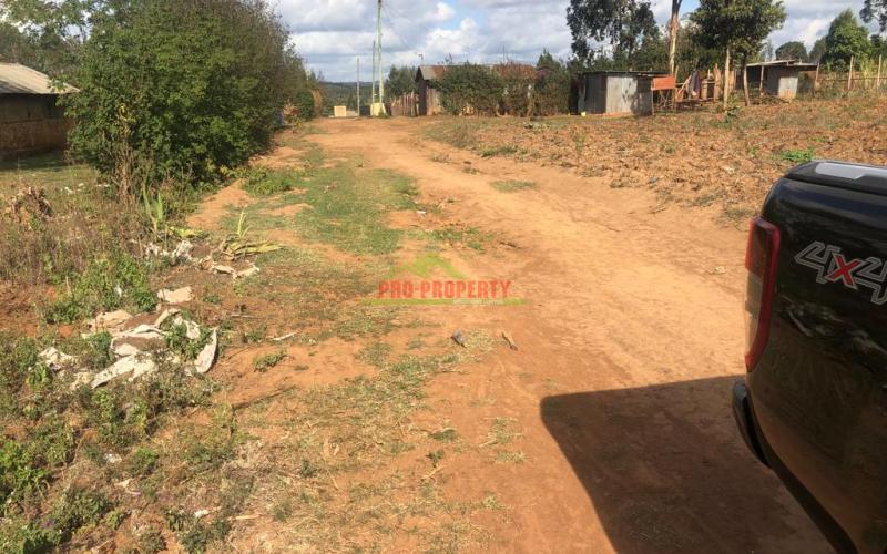 Prime Plot For Sale In Lusigetti Kikuyu.