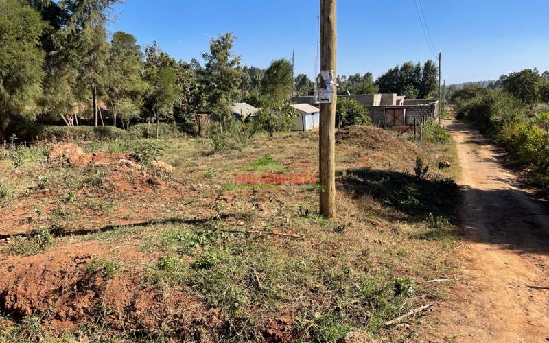 Corner Plot For Sale Touching Tarmac In Kikuyu, Kamangu.