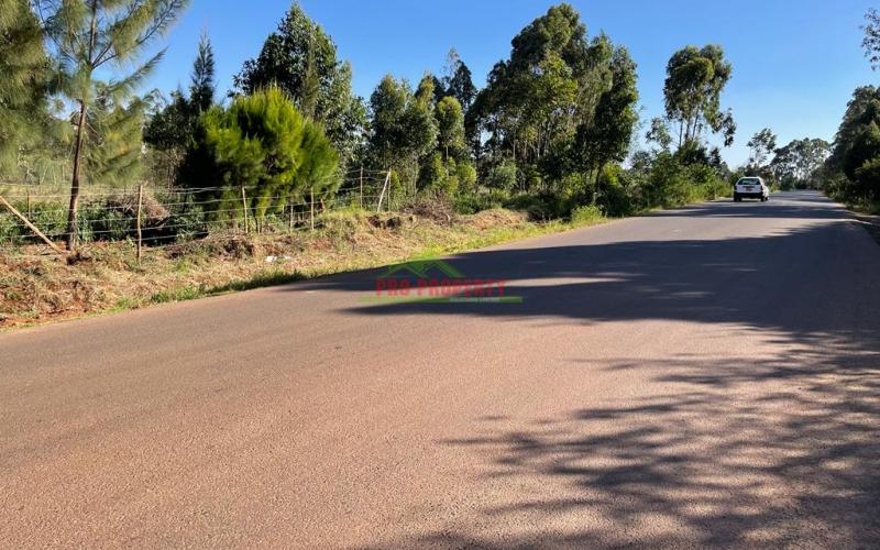 Prime Plot For Sale Touching Tarmac In Kikuyu, Ondiri.