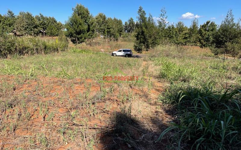 Prime Plot For Sale On Tarmac In Kikuyu, Kamangu.