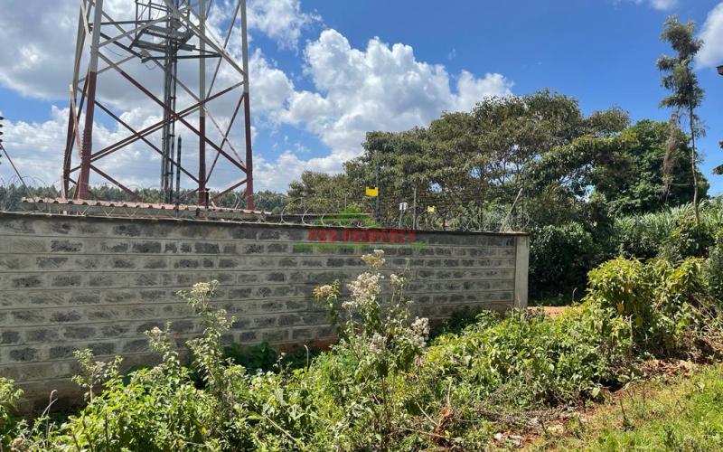 Developed Commercial Corner Plot For Sale In Kikuyu, Thogoto.