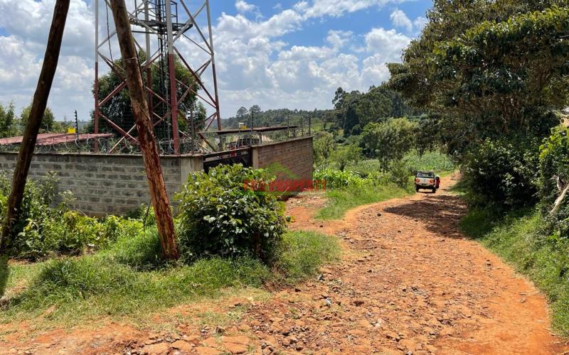 Developed Commercial Corner Plot For Sale In Kikuyu, Thogoto.