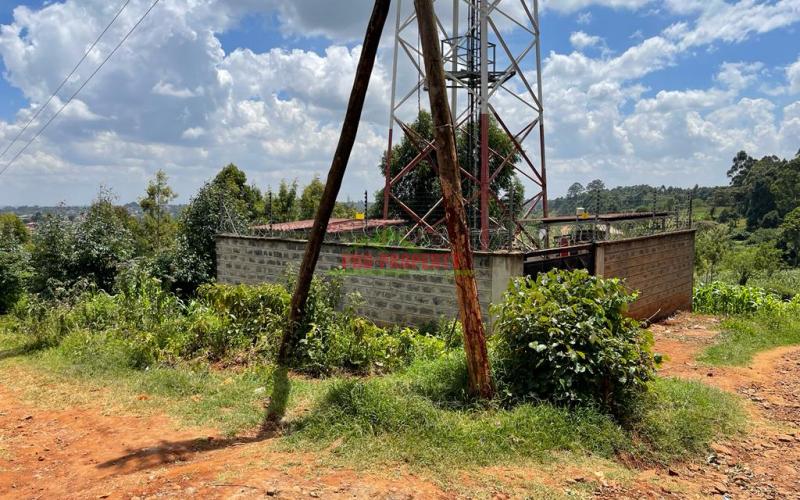 Developed Commercial Corner Plot For Sale In Kikuyu, Thogoto.