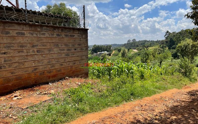 Developed Commercial Corner Plot For Sale In Kikuyu, Thogoto.