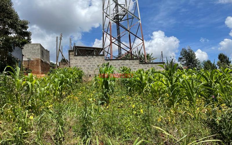 Developed Commercial Corner Plot For Sale in Kikuyu, Thogoto.