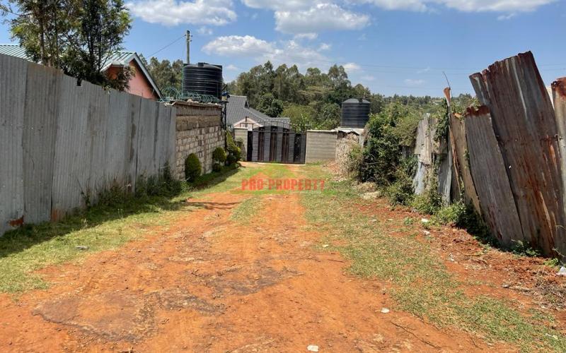 Residential Plot For Sale In Kikuyu, Gikambura (kiambu County).