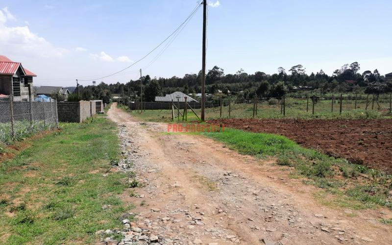 Prime Residential Plot For Sale In Kikuyu, Kamangu.
