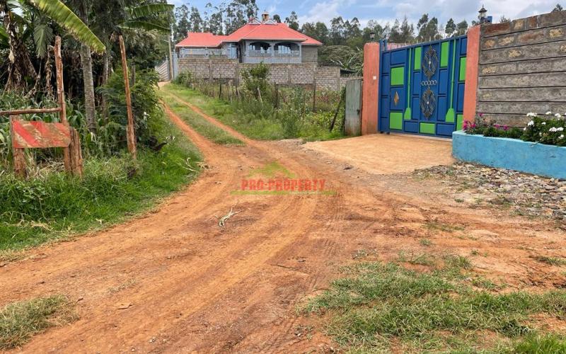 Residential 1/4 Acre Plot For Sale in Kikuyu, Ondiri (Kiambu county)