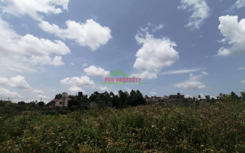 Prime Plots For Sale In Kikuyu, Gikambura.