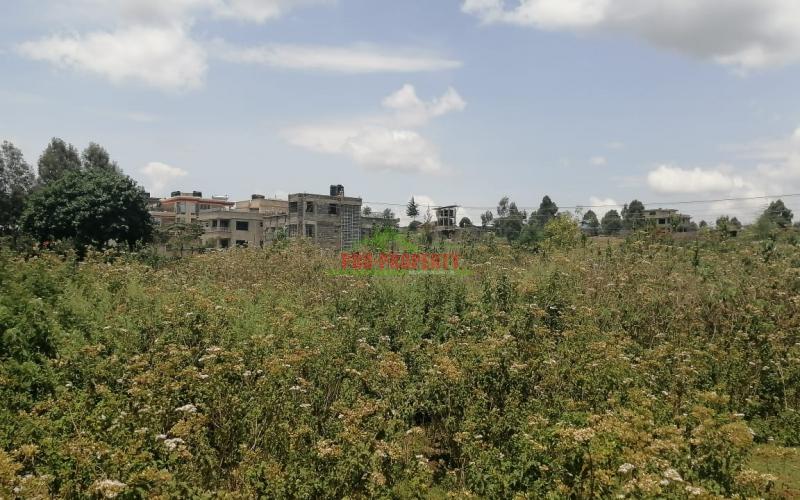 Prime Plots For Sale In Kikuyu, Gikambura.