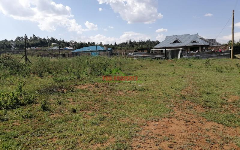 50 Ftx100 Ft Plot For Sale In Kikuyu, Lusigetti.