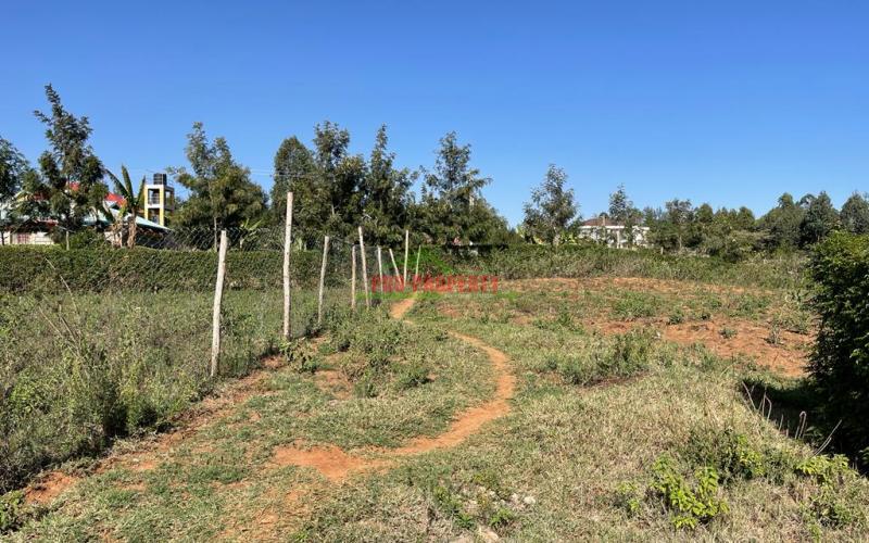 Prime Plot For Sale In Kikuyu, Kamangu.