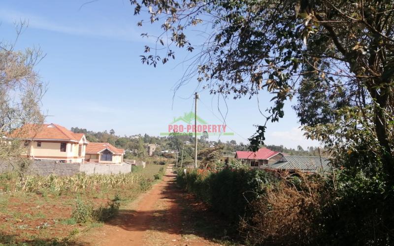 Prime Residential Plot For Sale In Kikuyu, Gikambura.