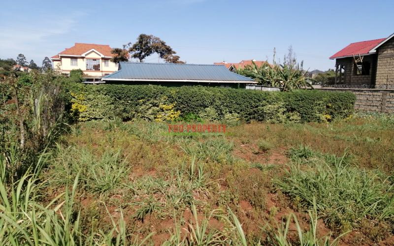 Prime Residential Plot For Sale In Kikuyu, Gikambura.