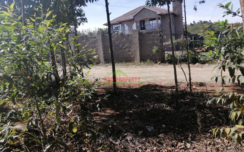 Prime 50x100ft Plot For Sale In Kikuyu,kamangu