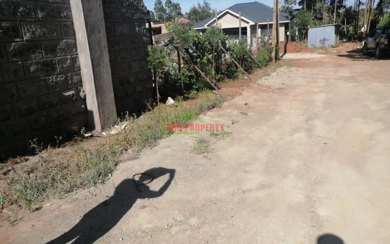 Prime 50x100ft Plot For Sale In Kikuyu,kamangu