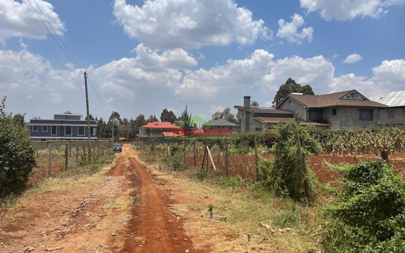 Residential Plot For Sale In Kikuyu, Gikambura Kiambu County.