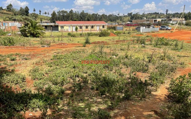 Commercial Plot For Sale Along Nairobi-nakuru Road In Limuru.