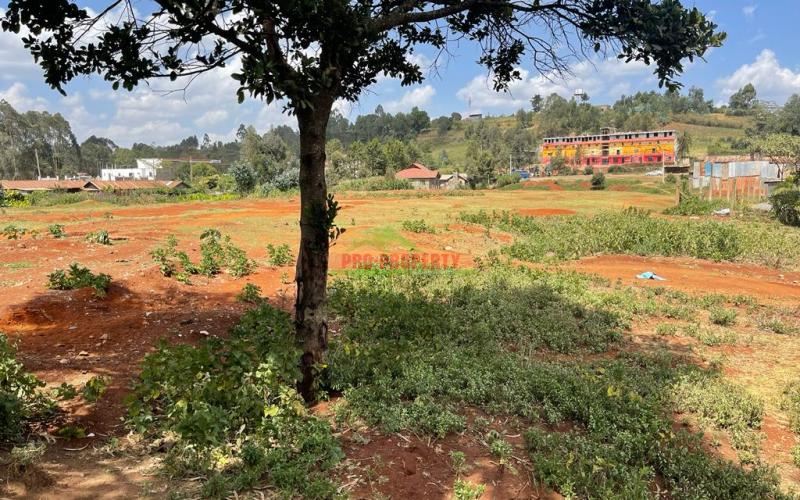 Commercial Plot For Sale Along Nairobi-nakuru Road In Limuru.
