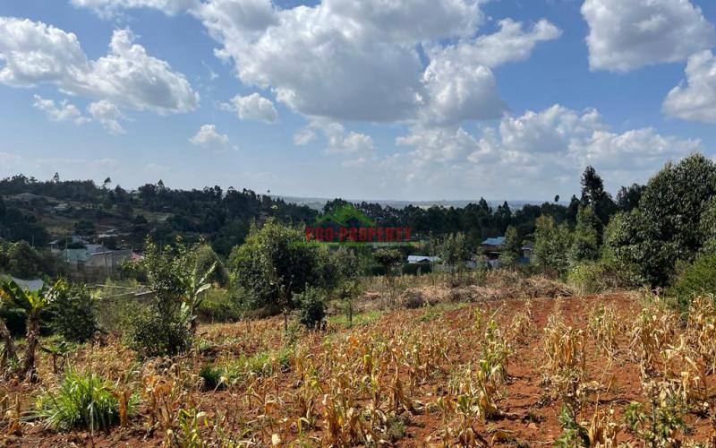 Prime Residential Plot For Sale In Kikuyu, Gikambura.