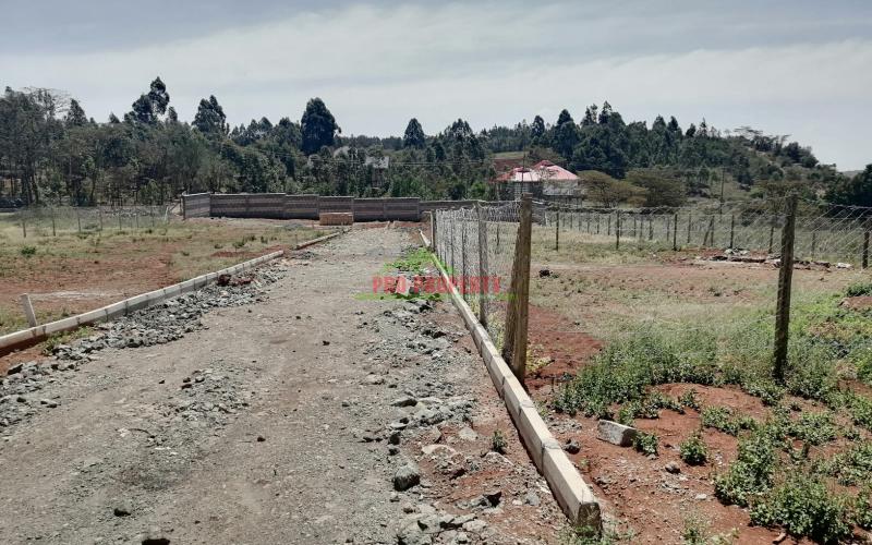 Residential Serviced Plots For Sale In A Controlled Gated Estate In Kikuyu, Gikambura.